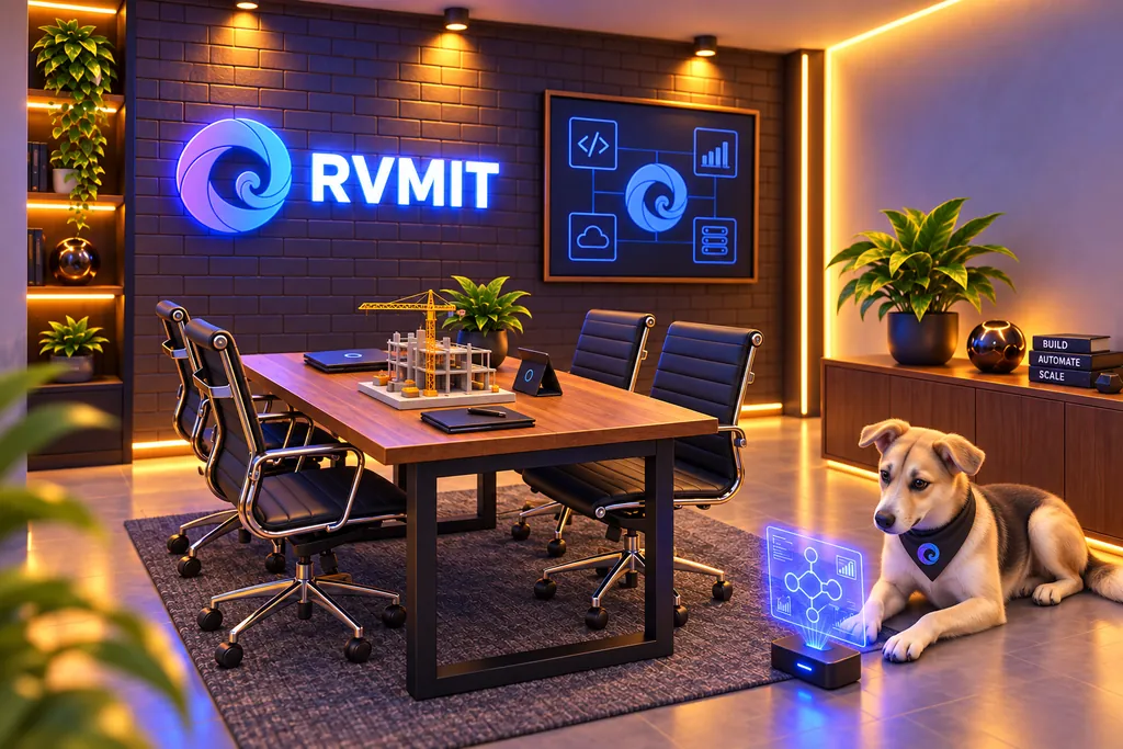 Debug examines a QA panel in the meeting room